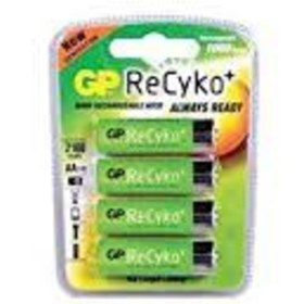 Resim GP Recyko Pro Aa 2000 Mah 4lü Şarjlı Pil 210aahcb-2eb4 (RHC212B309) 