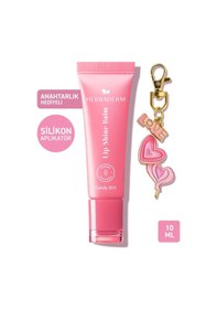 Resim Herbaderm Tatlı Şeker Aromal Parlatıcı Dolgunlaştırıcı ve Onarıcı Vegan Dudak Balmı 10 ML 