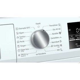 Resim Siemens WM12US90TR 1200 Devir 9 KG Çamaşır Makinesi 