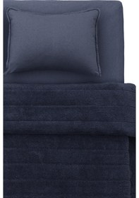 Resim Koza Home Lun İndigo Yatak Örtüsü Takımı Çift Kişilik 9083 230 X 240 İndigo 