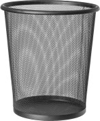 Resim STOREMAX svngsphereshop moon Mesh | 699768 | Kağıt Sepeti File Çöp Kovası Siyah Ofis | Çelik, Siyah | 12 L Ka 