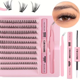 Resim CMAYOME Doğal Tarz D-Kıvrım Sahte Kirpikler - Hipoalerjenik, 6-9mm Karışık Uzunluk, Seyahat Dostu, Yapışkanla Kolay Uygulanabilir, Salon Kalitesinde, Doğal Görünüm, Seyahat Makyaj Aksesuarı | Doğal Tarz Kirpikler | Dcurl Kirpikler, Kirpik Uzatmaları 