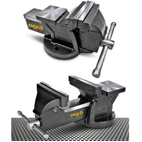 Resim Deko Turkey yerli Üretim Sabit Tabanlı 80mm 3'' Çelik Mengene 