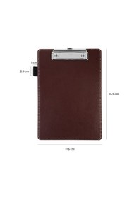 Resim Sekreterlik,a5 Küçük Boy,kapaksız,a5 Clipboard Vegan Suni Deri,17,5x24,5 Cm.,bordo 