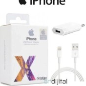 Resim Iphone Şarj Aleti 5-6-7-8-X-Xs-Xs-11-11 Promax 1. Kalite 