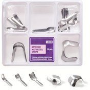 Resim 0.035mm Kalınlığında Yumuşak Paslanmaz Çelik Çift Taraflı Bölümlü Metal Kiti 