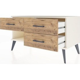 Resim Hyperion Şifonyer 3 Çekmeceli 88x44x48 Aytaşı-aytaşı/çam Aytaşı/çam 