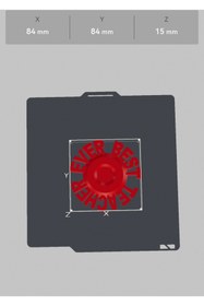 Resim shop En İyi Öğretmen Madalyonu | "BEST TEACHER EVER" 3D Baskı Hediye 