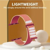 Resim Sunshine022 Bej 38/40/41mm Nefes Alabilir Esnek Kasa İwatch Se 1 2 3 4 5 6 7 8 9 10 Ultra 