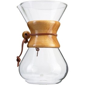 Resim Jumbo Glory Cam Kahve Demleme Ekipmanı 1500 Ml Şeffaf 