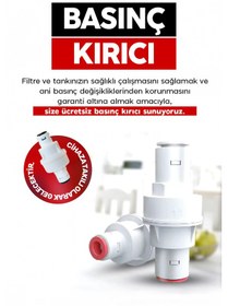 Resim Pluskit 8 Litre 15 Aşama Mineralli 75 Gpd Su Arıtma Cihazı Ss0010 
