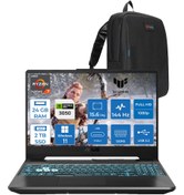 Resim Asus Tuf Gaming A15 FA506NCR Amd Ryzen 7 7435HS 24GB Ddr5 2tb SSD RTX3050 4gb 15.6" Fhd IPS 144HZ Windows 11 Pro Taşınabilir Bilgisayar HN034P07 + Zetta Çanta 