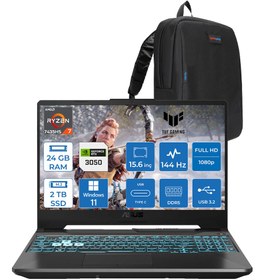 Resim Asus Tuf Gaming A15 FA506NCR Amd Ryzen 7 7435HS 24GB Ddr5 2tb SSD RTX3050 4gb 15.6" Fhd IPS 144HZ Windows 11 Pro Taşınabilir Bilgisayar HN034P07 + Zetta Çanta 