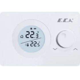 Resim E.c.a. Poly Pure 100W Kablosuz Oda Termostatı 