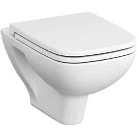 Resim VitrA S20 Rım-ex Kanalsız Asma Klozet(52cm)+ Yavaş Kap.kapak 