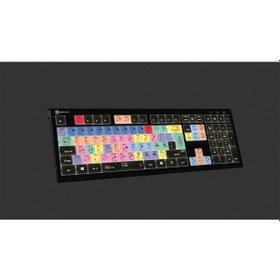 Resim Logickeyboard LKB-PPROCC-A2PC Adobe Premiere Pro CC Kablolu PC Astra 2 Arka Aydınlatmalı Klavye 