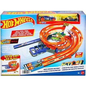 Resim Hot Wheels İkili Yarış Ve Akrobasi Pisti Htk17 