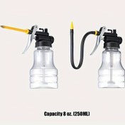 Resim 250ml Yüksek Basınçlı El Yağı Kutusu, Esnek Boşluk ve Dayanıklı Bakır Nozul ile - Şeffaf PE Plastik, Bisikletler, Karavanlar, Otomotiv, Tekne ve DIY Projeleri için Kolay Dolum Tasarımı, Yağlama Aracı | Şeffaf Tasarım | ABS Plastik Gövde 