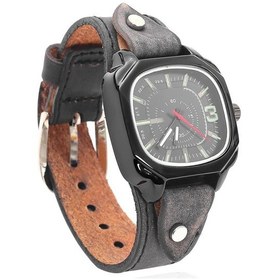 Resim Sones Curren 8402 Takvim Altı İbreli Çelik Kayışlı İş Kuvars Saati, Renk: Beyaz Kabuk Siyah 