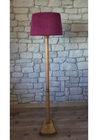 Resim Masif Ayaklı Lambader,Abajur,Köşe Aydınlatması(149575132) 