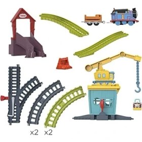 Resim Thomas & Thomas ve Arkadaşları™ Carly ve Sandy Oyun Seti Thomas ve Arkadaşları Carly ve Sandy Oyun Seti, Motorlu Tren ve Pist Seti HDY58 