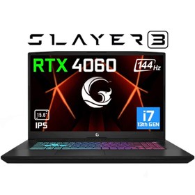 Resim Game Garaj Slayer3 7-4060 V2 C2 Intel Core I7 13700h 32gb Ram 1tb Ssd Rtx4060 15.6" Fhd 144hz Freedos 