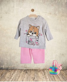 Resim lucca bimbo Kız Bebek Pijama Takımı 