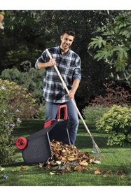 Resim BADEPO Bama Çok Amaçlı Plastik Bahçe Arabası 76 Lt Antrasit 