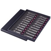 Resim Yifomall 22 Parça Paslanmaz Çelik Dövme Uç Seti - Tüm Boyutlarda Profesyonel Dövme Nozulları 