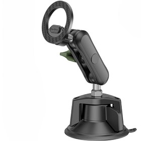 Resim Go Des GD-HD361 360 Derece Dönebilen Vakumlu Tasarım Magnetik Araç İçi Telefon Tutucu - Siyah 