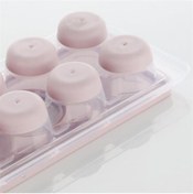 Resim opencart Akdenizpos Ug01 12Li Kapaklı Yapışmaz Silikon Tabanlı Plastik Küp Buz Kalıbı (Yeni) 