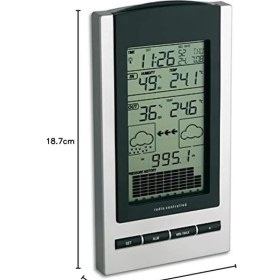 Resim Sevgift Tfa 35.1083 ´gaia´ Dijital Barometre, Termometre ve Higrometre (Alman) 