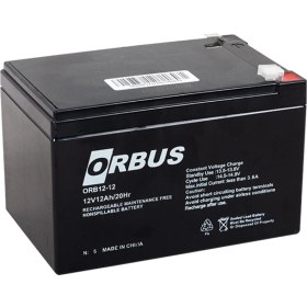 Resim Orbus 12 V 12 Ah-Amper Ups Kuru Tip Agm Orbus.pilsan 