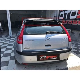 Resim Citroen C4 Bgr Spoyler Fiberglass Boyasız 