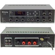 Resim K-80 - 2 Bölgeli 80 Watt Hat Trafolu Stereo Amfi 