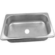 Resim Krom Paslanmaz Evye Dikdörtgen 33x27x10cm 