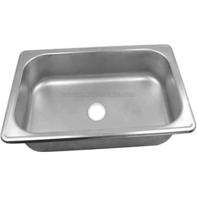 Resim Krom Paslanmaz Evye Dikdörtgen 33x27x10cm 