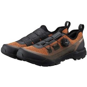 Resim Shimano Sh-ex700 Spd Touring Bisikleti Ayakkabısı Orange 42 Siyah 