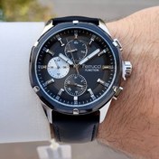 Resim Ferrucci Kasası Metalik Kordonu Siyah Renk 44 Mm Göstergeleri Aktif Erkek Kol Saati 