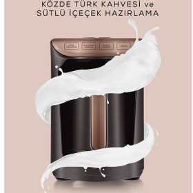 Resim Karaca Hatır Köz Sütlü Türk Kahve Makinesi 
