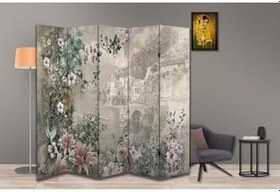 Resim Manzara Temalı Özel Tasarım Paravan Room Divider PRV1284, 180 x 180 