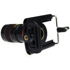 Resim Büro Ev Ofis Hediyesi için 8X18 Zoom Dürbün Tip Teleskop Mini Telefon Kamera Lensi 