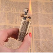 Resim KdrElektronik Kdr Elektronik Yeni Tasarım Şık Görünümlü Benzinli Çakmak Zippo Çakmak Işlemeli 