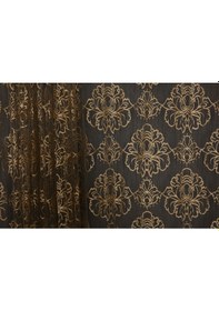 Resim Örümcek Çift Renk Gold İp Perde Hazır Düğmeleri Dikilmiş İp Perde 300 270 Cm Gold 