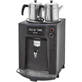 Resim Remta 2 Demlikli Premium Jumbo Çay Makinesi Siyah Renk - 23 Lt 