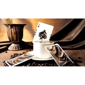 Resim Tcc Flexible Mocha Mousse Premium Oyun Kağıdı İskambil Kartları Destesi 