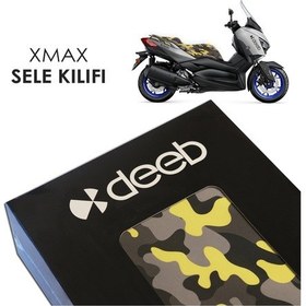 Resim Deeb Yamaha Xmax Kamuflaj Sele Kılıf 