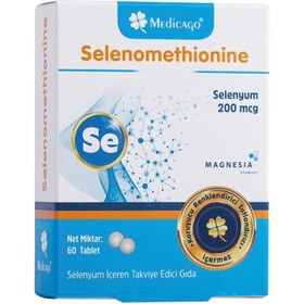 Resim Medicago Selenomethionine Selenyum 200 mcg 60 Tablet 