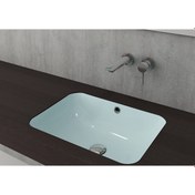 Resim Scala Tezgah Altı Lavabo 55 Cm -Mat Buz Mavisi 