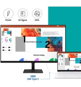 Resim Samsung M7 43'' Wifi Bağlantı 4K Ultra HD HDR10 60hz 4ms (HDmı Type-C) Slim Akıllı Monitör TV 